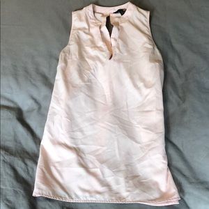Blush pink sleeveless top